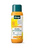 Kneipp Aroma-Pflegeschaumbad Muskel Entspannung - Badezusatz mit wertvollem Extrakt der Arnika & natürlichen ätherischen Ölen aus Cabreuva, Rosmarin & Pinus-Arten - wärmendes Badeerlebnis - 400ml