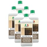 MARBEC OX FIVE PLUS 1LTX6STCK Spezifisches Produkt für die Alterung von Lärche, Ulme, Eiche und Kastanie, kompatibel mit nachfolgenden Lack- und Ölanstrichen.