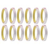 Baluue 12 Stück Teiliges Transparente Verschleißfeste Bopp beutelverschlussbänder Breit Lang Reißfestes Sicheres Verpackungs Gemüsebeutel klebeband für Supermarkt und Haushalt