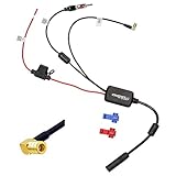 Audioproject A391 - DAB Adapter für Autoradio Antennensplitter DAB Radio mit Antennenverstärker Splitter Autoradio SMB Adapter DIN für Sony Pioneer JVC Kenwood Blaupunkt Alpine DAB Antenne Auto