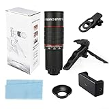 22X Teleobjektiv - Für Smartphones HD Zoom Handy Kamera Objektiv W/Stativ - Lange Reichweite Telefon Kamera - Sportfotografie Objektiv - Teleobjektiv Mobile Objektiv