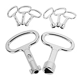 OSALADI 8Stücke Dreikantschlüssel für Stromzählerkasten Gasschlüssel und Elektronische Schaltschränke Teiliges Multifunktionales Werkzeug Leicht und Tragbar für Verschiedene