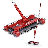 Swivel Sweeper Akku-Besen - einfache Krümelaufnahme - Kabellos, beutellos & wiederaufladbar - Bodenfeger mit rückenschonendem Knickgelenk & 360° Rotation - Maximale Flexibilität - Mühelose Reinigung