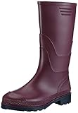 Beck Damen Basic 480 Gummistiefel, Basic Bordeaux, 40 EU