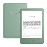 Zertifiziert und generalüberholt Amazon Kindle(16 GB)-Der leichteste und kompakteste Kindle,mit blendfreiem Bildschirm,schnellerem Umblättern,anpassbarem Frontlicht und langer Akkulaufzeit-mit Werbung