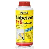 Pufas Abbeizer P15 intensiv 750 ml Kraft-Abbeizmittel für Lacke Lasuren Farben