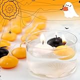 60 Stück Schwimmkerzen, Dekorative Schwimmende Kerzen, 3.8*1.5cm Wasserkerzen, Schwimmende Teelichter, Schaffen Sie Eine Atmosphäre, für Hochzeiten, Valentinstag, Dinnerpartys, Halloween, Weihnachten