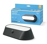 Garza - Solar-LED-Außenleuchte, 4000 K, 500 lm, Bewegungsmelder 120°, 3 Beleuchtungsmodi, Betriebsdauer 20 h, IP54, ideal für Gärten, Terrassen und Mauern. Wandmontage.