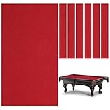 2,4 m Billard Tischfilz inkl. 6 Stoffstreifen für Billardtische Indoor