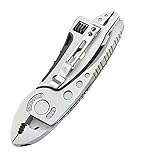 Multitool-Schraubenschlüsselzange, Mehrzweck-Outdoor-Werkzeug mit Schraubenschlüssel, Drahtschneider, Schraubendreher und langlebiges Werkzeug, Taschenwerkzeuge Edelstahl Mehrzweck Campingausrüstung