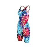 ZAOSU Wettkampf Schwimmanzug Z-ColorMesh für Damen & Mädchen, Größe:38