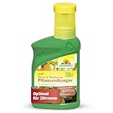 Neudorff Azet Zitrus- & Mediterran PflanzenDünger – 100% natürlicher Bio Dünger mit Extra Eisen für aromatische Früchte aller Mediterranpflanzen, 250 ml