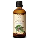 Fichtennadelöl 100 ml - Abies Sibirica - Naturreines Ätherisches Fichtenöl - Weihnachtsbaumduft - Tannenöl für Sauna - Körperpflege - Massage - Diffuser - Duftlampe - Raumduft