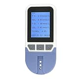 Axazcs Blutfetttester, Cholesterintestmessgerät, Multifunktions-TC TG HDL LDL, Präzisionsmessung, mit 25 Streifen, für Heim-Lipidanalysator-Gesundheitspflegegerät