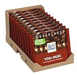 Ritter Sport Voll-Nuss, Vollmilchschokolade mit knackigen, ganzen Haselnüssen, Nuss-Schokoladentafel aus hochwertigem Kakao, perfekt zum Naschen, 10 x 100g