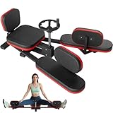 Leg Pulling Machine Bein Stretcher Maschine,Verstellbare 150KG Bein Stretcher Split Maschine,Heavy Duty Beinspreizer Spagattrainer für Yoga Gym Tanz,Erwachsene Kinder Training Fitness