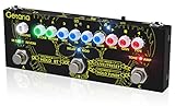 Getaria Guitar Multi-Effektpedal E-Gitarre Kombiniertes Effektpedal mit Distortion Overdrive Stimmlose Effekte Pedal Amp Modellierung IR-Simulation, eingebauter