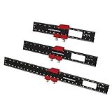 Gcljlmy 3-teiliges Lineal für die Holzbearbeitung, quadratisches Lineal mit 45°-Schiebeanschlag, 6, 8 und 12 Zoll, Zimmereiwerkzeug, Streichmaß