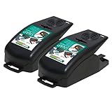 Windhager Mausefalle SNAP, Schlagfalle, Schnappfalle, wiederverwendbar, Doppelpackung 2 Stück, 05062, Schwarz