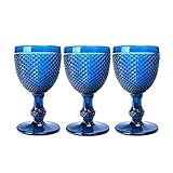 ZHCHAO Weingläser, Set mit 3 Rotweingläsern, 300 ml, für Freunde, Familie, Party, Hochzeit, 300 ml