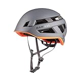 Mammut Unisex – Erwachsene Crag Sender Helmet Leichter Kletterhelm mit Kevlarverstärkungen, Titanium, 56-61cm