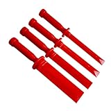 Kunststoff Schaber Satz, Klebegewichte Schaber Set, Klebegewicht Entferner Satz, Kunststoffschaber Dichtungsentferner, Entferner für Reifen Wuchtgewichte, Universal Nylon Kunststoff Meißel Set