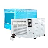 BOOZXCV RPLM Elektronische Fensterklimaanlage, tragbare Mini-Bett-Klimaanlage, mobiler Moskitonetz-Luftkühler-Luftentfeuchter, Familie, Büro