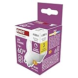 EMOS - Dimmbare Spot LED Lampe MR16-7W Ersatz für 60W Halogenlampe mit GU10 Sockel - 3-Step-Dimmen - Helligkeit 800 lm, 4000 K - 25000 h Lebensdauer, CRI min. 80, 100° Abstrahlwinkel - Neutralweiß