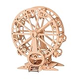 Hohopeti Holz Riesenrad Modell Bausatz DIY Ferris Wheel Pädagogisch Mechanisch für Basteln Denkspiel