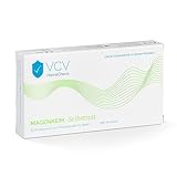 VCV HomeCheck Magen-Darm-Gesundheit Schnelltest für Zuhause | Ergebnis in 10 Min | Stuhltest auch für Kinder geeignet | Helicobacter Pylori Test | 98% Test-Genauigkeit | Magenkeim Selbsttest