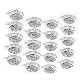 Ciieeo 100 Stück Teiliges Aluminium wägeschiffchen Volumen Leichte Präzise Wiegeschalen für Labor Pulver Flüssigkeiten Vielseitig Einsetzbar Hohe Kapazität Einfach Transportierbar