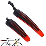 Fahrrad-Schutzblech, Fahrradschutzblech-Set für Mountain Road Bikes, Fahrrad Radfahren Reifen vorne/hinten Kotflügel Kotflügel Set Fahrrad Kotflügel Flügel