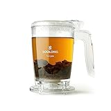 Soolong Teamaker, Infuse Master, praktischer Teekocher, Ice-Teekocher für Tee und Eistee aus Tritan, Teekocher ist BPA-frei und spülmaschinenfest - 450ML - Muttertag - Geschenk - 1 Stück