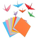 AUTSUPPL Origami Papier Buntes Quadratisches Bastelpapier Farbenfrohes DIY Papier für Kreative Faltprojekte Hand auge koordination für Kindergarten Schulkunst und Festtagskarten