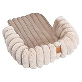 Generisch Hunde-Kinderwagen-Unterlage – -Kinderwagen Für Katzen | Doppelte -Kinderwagen, Hundewagen-Kinderwagen, Kätzchen-Spaziergang-Kühlmatte, 4, Faltbares Kätzchen Mit Aufbewahrungskorb