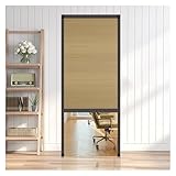 Faltbare Akkordeon-Türtrennwand, ausziehbares Sichtschutzgitter für Küche, Waschküche, Raumteiler, ohne Bohren