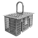 Paxanpax PLD1591 Besteckkorb, kompatibel mit Indesit, Hotpoint FDF, FDL, LBF, LKF, LFT, LFSA Serie, Grau