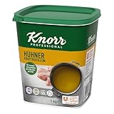 Knorr Hühner Kraftbouillon Hühnerbrühe (mit kräftigem Huhngeschmack) 1er Pack (1 x 1 kg)