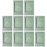 Mini-Bilderrahmen für Fujifilm für Instax Snap-Kameras, Schutzfunktionen gegen Staub und Beschädigungen, Grün, 10 Stück