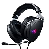 ASUS ROG Theta 7.1 USB-C Gaming Headset (7.1 Surround Sound, KI-Geräuschunterdrückung, PC, PS4, Nintendo Switch, Aura RGB), Schwarz