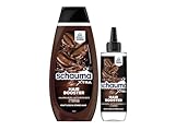 Schauma XTRA Koffein-Shampoo Hair Booster (400 ml) mit Koffein aktiviert die Haarwurzel bei dünnem Haar & XTRA Hair Booster Tonic (200 ml) hilft Haarausfall vorzubeugen