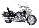 Tamiya 300014135 14135 Fahrzeug 1:12 Yamaha XV1600 Roadstar Custom, originalgetreue Nachbildung, Modellbau, Plastik Bausatz, Basteln, Hobby, Kleben, Plastikbausatz, Zusammenbauen, unlackiert