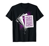 Asexualität Flagge Queer Kartenspiel Ace Pride Ass Asexuell T-Shirt