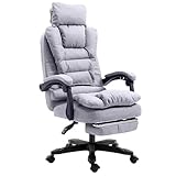 Ergonomischer Gaming-Stuhl für Erwachsene, groß und hoch, mit Fußstütze, Lendenwirbelstütze, verstellbare Kopfstütze, bequem und atmungsaktiv, inklusive Aufbewahrungstasche für ultimativen Komfort