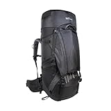 Tatonka Yukon 50+10 - Trekkingrucksack mit Frontzugriff, verstellbarem Rückensystem, extra Bodenfach, Regenhülle und 60 Liter Volumen
