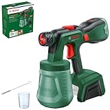 Bosch Akku-Farbsprühsystem UniversalSpray 18V-300 (zum Sprühen von Dispersions-/Latexfarben, Lasuren und Lacken; 2 m²/min; 1200-ml-Becher; 18V-System; ohne Akku)