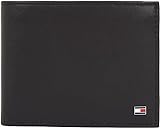 Tommy Hilfiger Herren Geldbeutel Eton Trifold mit Münzfach, Schwarz (Black), Einheitsgröße