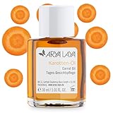 ARYA LAYA Karotten-Öl Tages-Gesichtspflege, 30 ml – Gesichts-Öl für viele Hauttypen, Tages-Pflege mildert Fältchen, für einen frischen und leicht getönten Teint, vegan