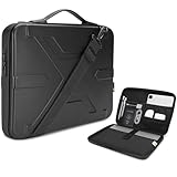 KIZUNA Laptoptasche für 33,6 cm (13 Zoll) MacBook Pro/13,6 Zoll MacBook Air M3/14 Yoga Slim 7x/14 Dell 14 Plus/ThinkPad X9 14/14,5 Zoll XPS 14/HP EliteBook, Schwarz