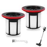 Waschbare Hepa-Filter für Bosch Unlimited 6 Staubsaugerzubehör, Ersatzteile mit Reinigungswerkzeug, Teilenummer 12033216, 2 Stück